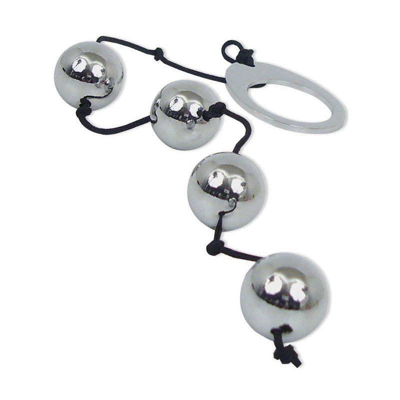 Seven Creation Anal Beads Heavy metal  30 x 2 cm